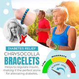 Diabetes Relief Chrysocolla Bracelet